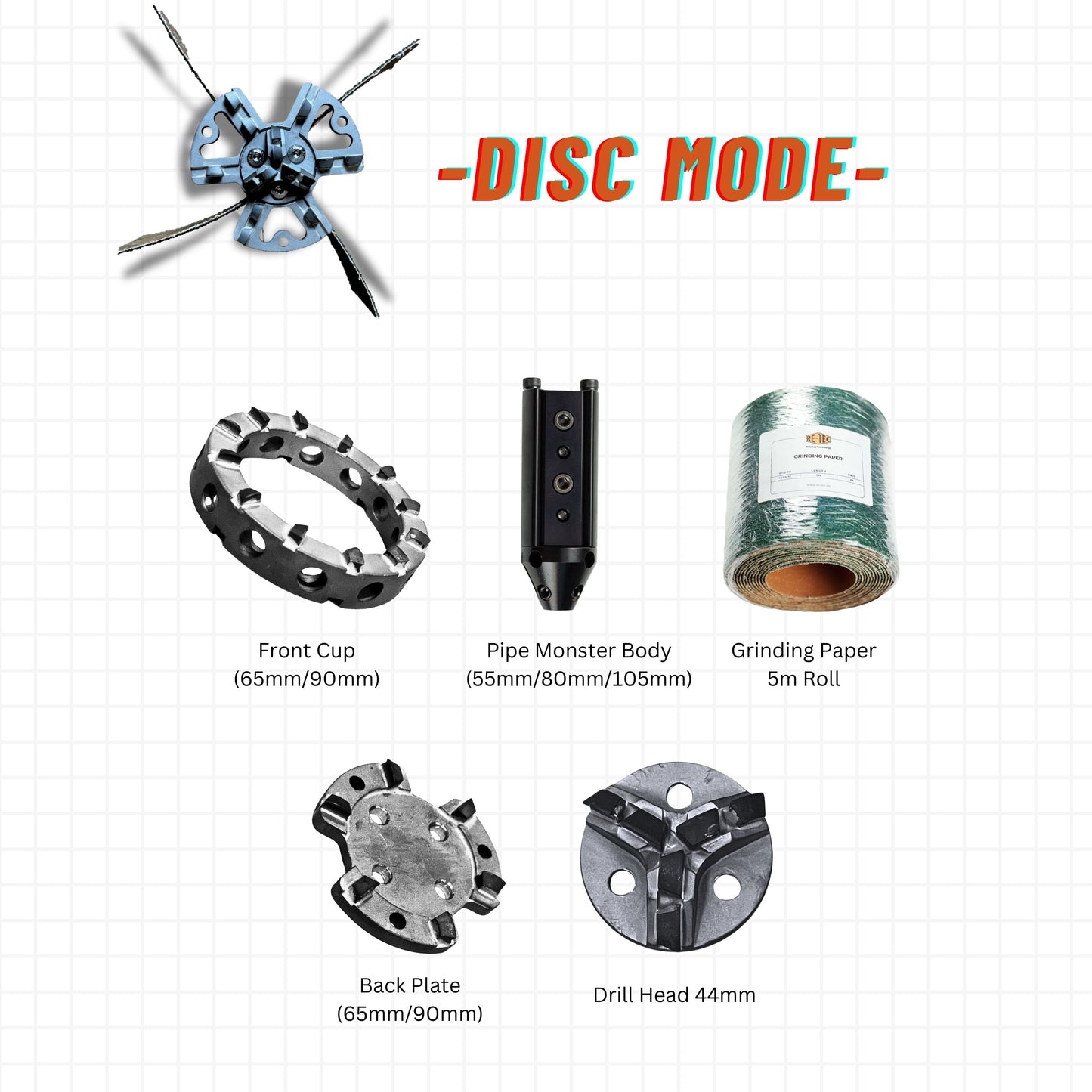 Pipe Monster Disc Mode- Bundle